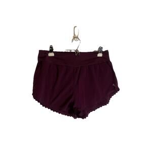 Joy Lab Shorts Women's Size LargeePurple Maroon Workout‎ Activewear Waist